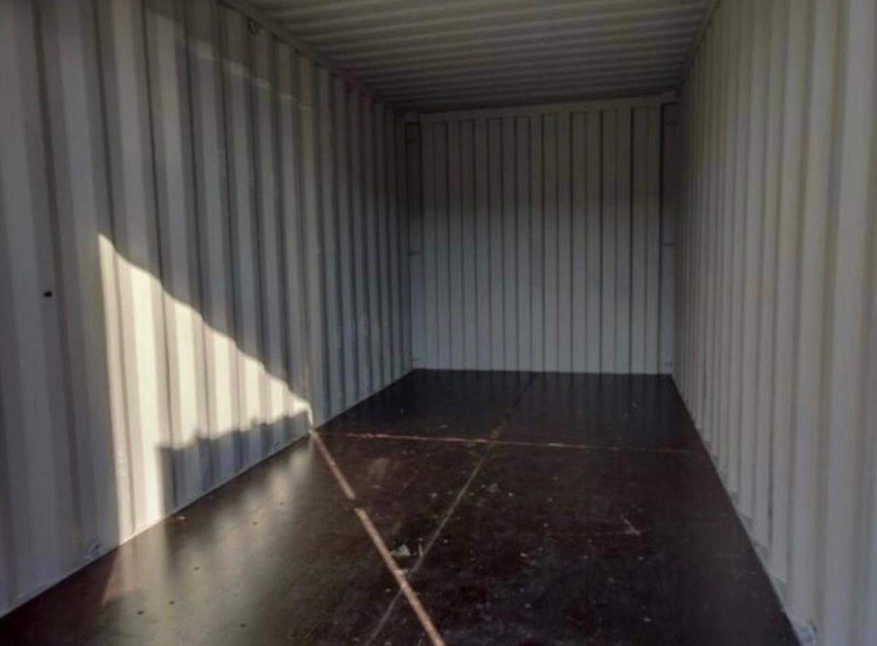 CONTENEDOR MARITIMO DE 20 PIES CAMUFLAJE