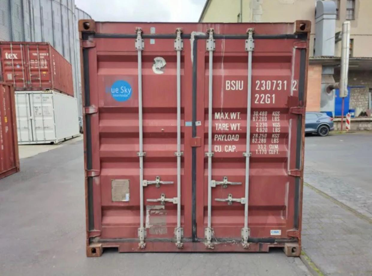 CONTENEDOR MARITIMO DE 20 PIES USADO