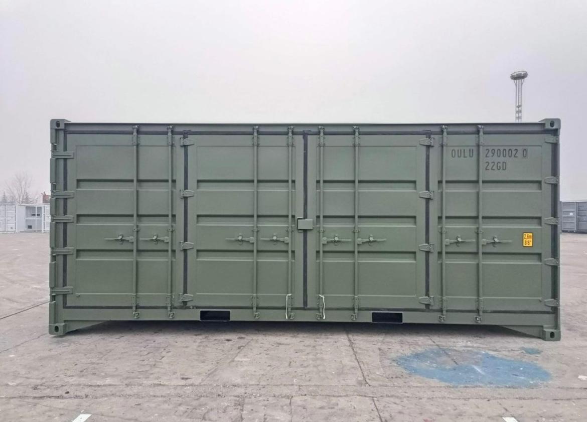 CONTENEDOR MARITIMO DE 30 PIES CON PUERTAS LATERALES