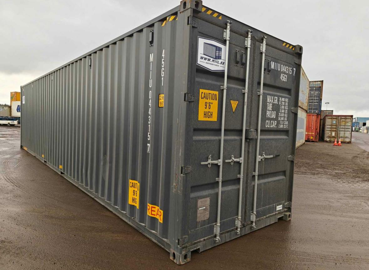 CONTENEDOR MARITIMO DE 40 PIES SEMINUEVO PUERTAS LATERALES