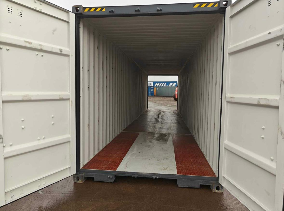 CONTENEDOR MARITIMO DE 40 PIES SEMINUEVO PUERTAS LATERALES