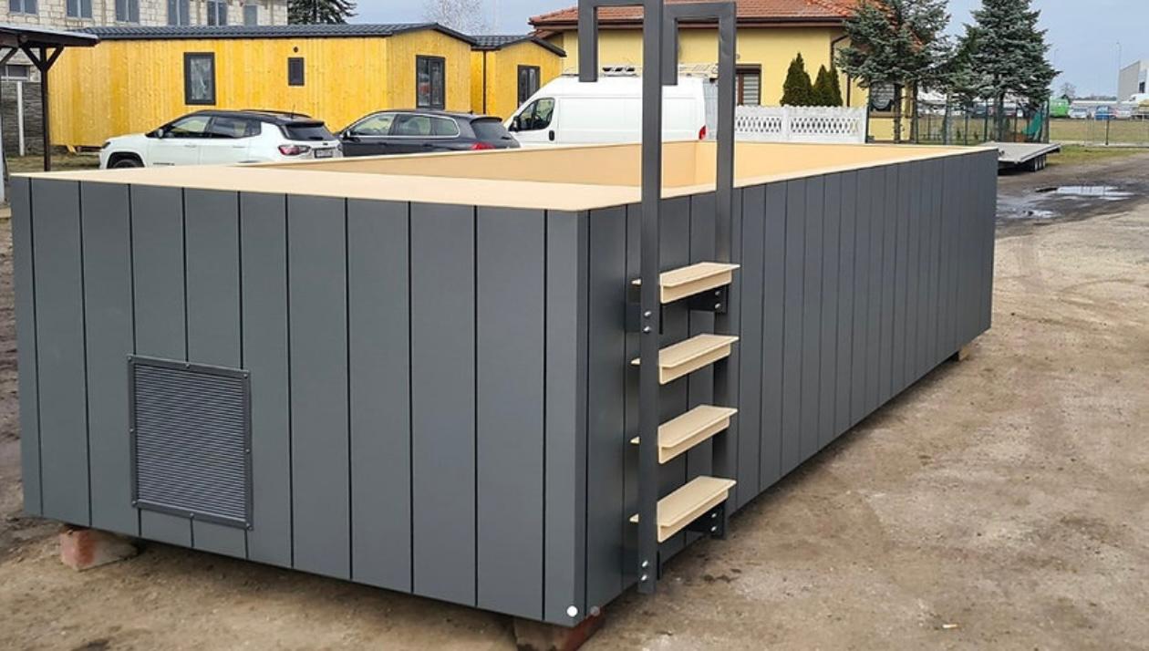 CONTENEDOR PISCINA POLIPROPILENO 6,5 x 2,6m